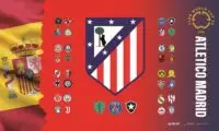 Atletico Madrid Fans Flag